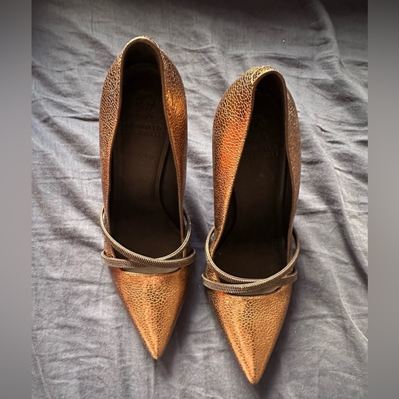Brunello cucinelli heels. Never worn. Perfect condition. Size 37.5 - Picture 6 of 7